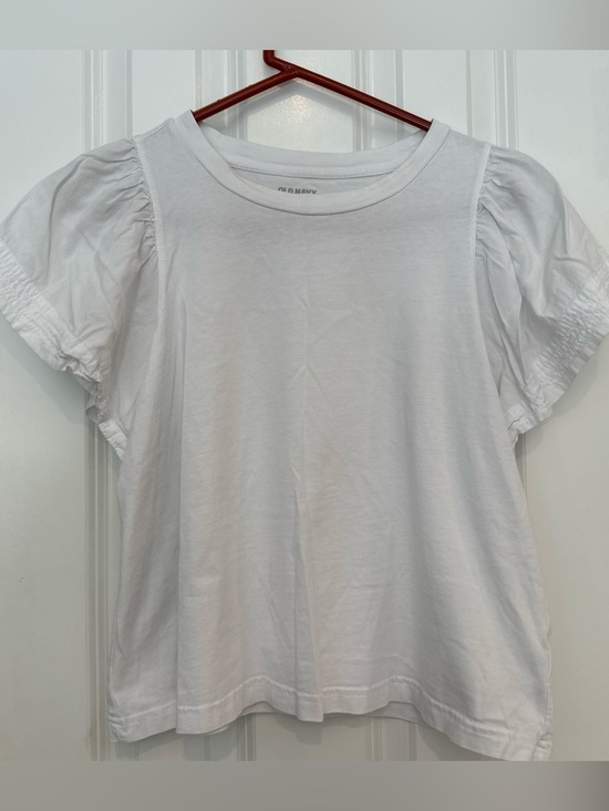 Old Navy Tops - Old Navy Puff Sleeve Tee 🤍 Size Medium